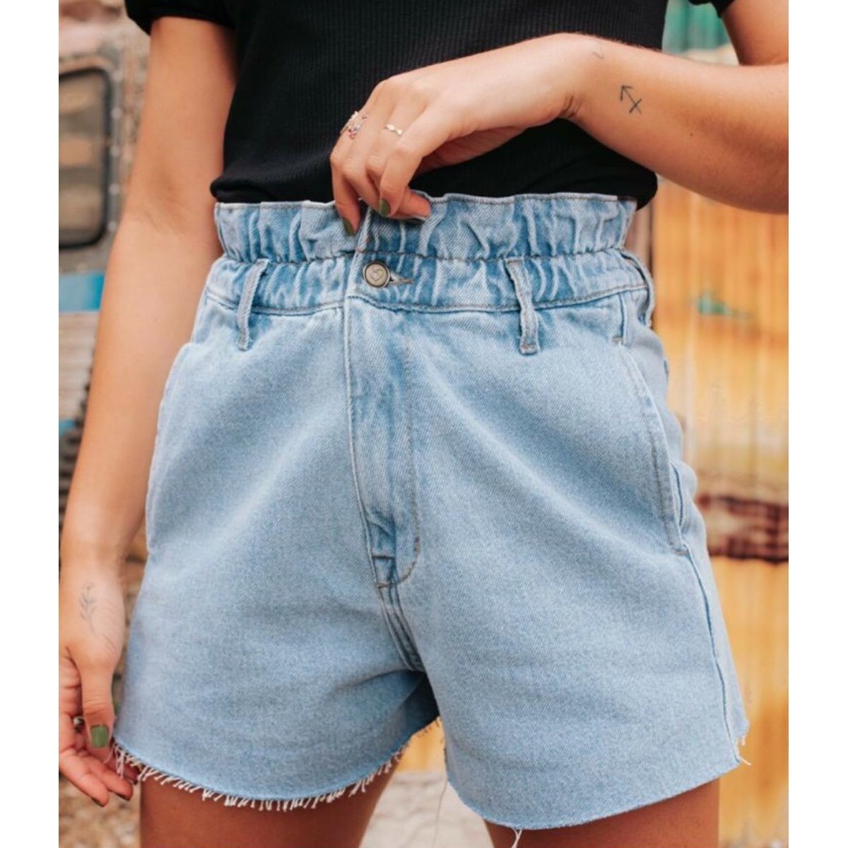Short Jeans Elástico