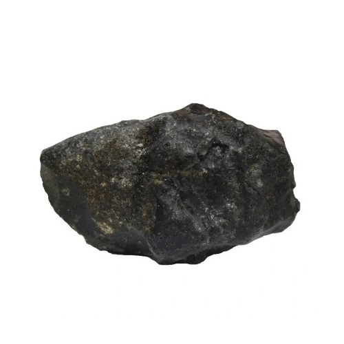 Fotografia da pedra Ágata preta bruta