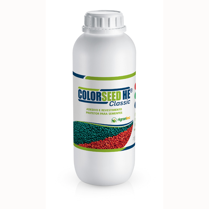 ColorSeed HE - Polímero com pigmentos orgânicos para Tratamento Industrial de Sementes (TIS) em diversas cores