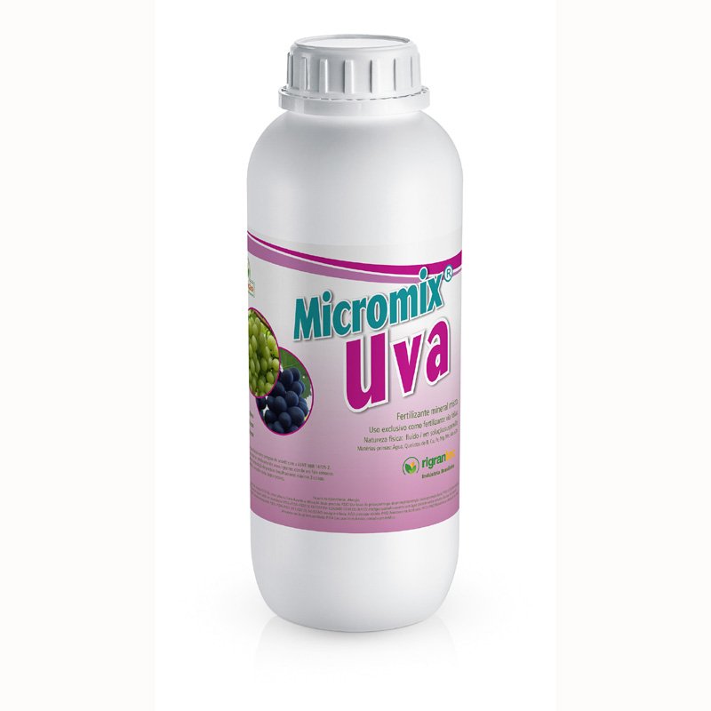 Micromix Uva - Mix de micronutrientes quelatizados por EDTA, indicado para videiras