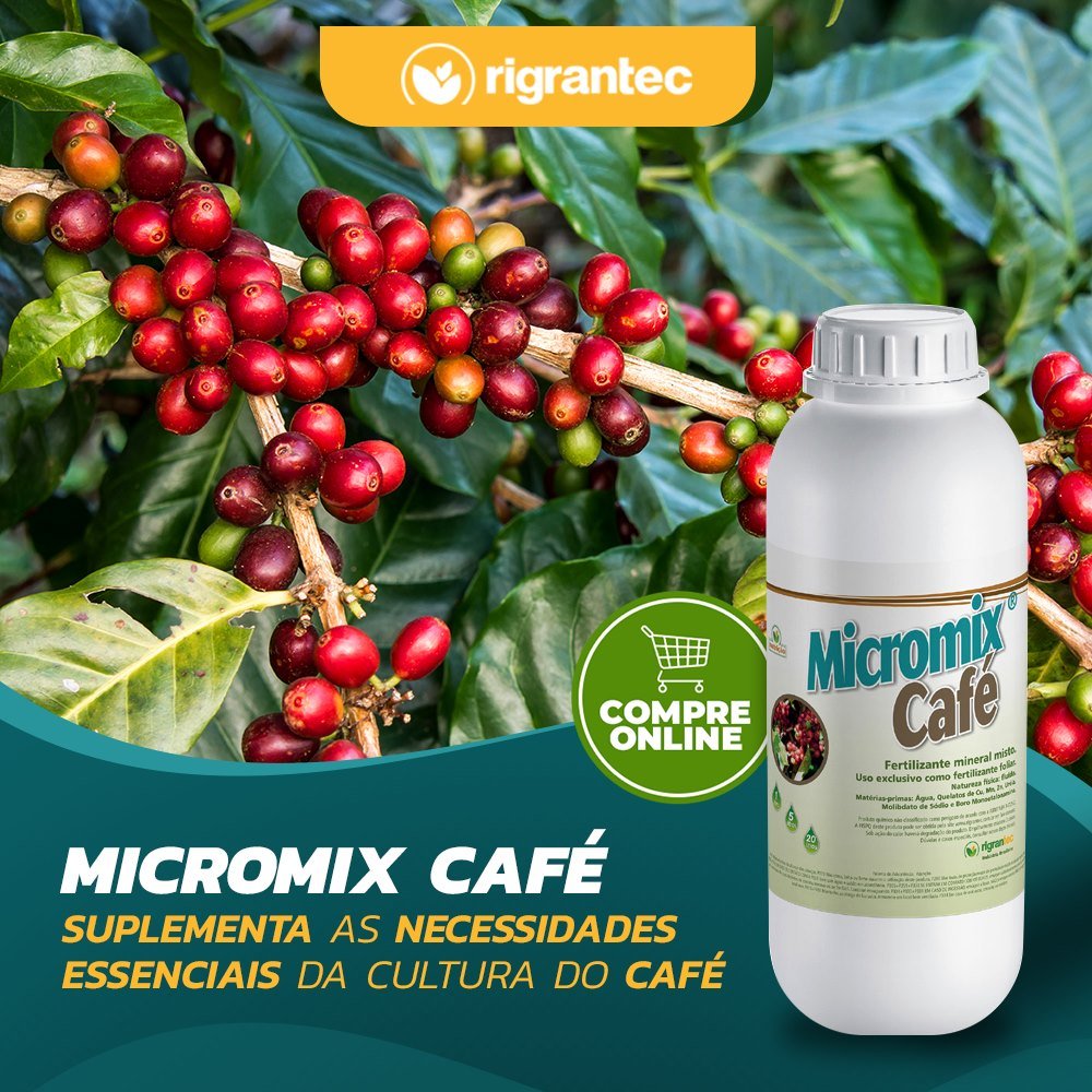 Micromix Café - Mix de micronutrientes quelatizados indicado para café