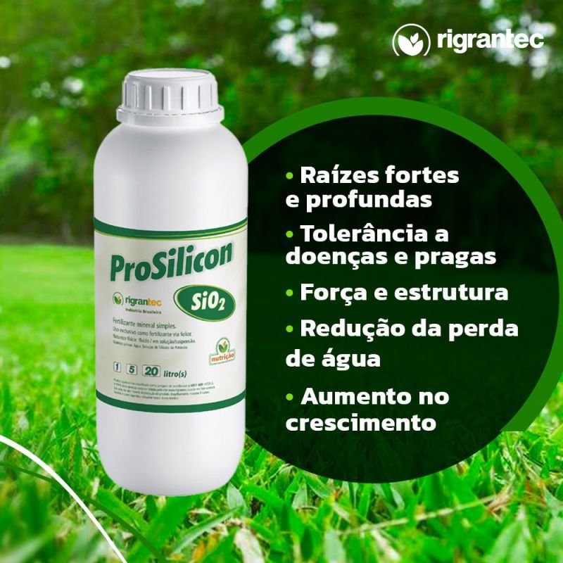 ProSilicon - Fertilizante a base de silicato de potássio com 10% de Silício