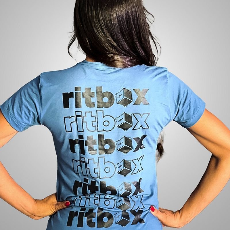 Camiseta Azul Ritbox
