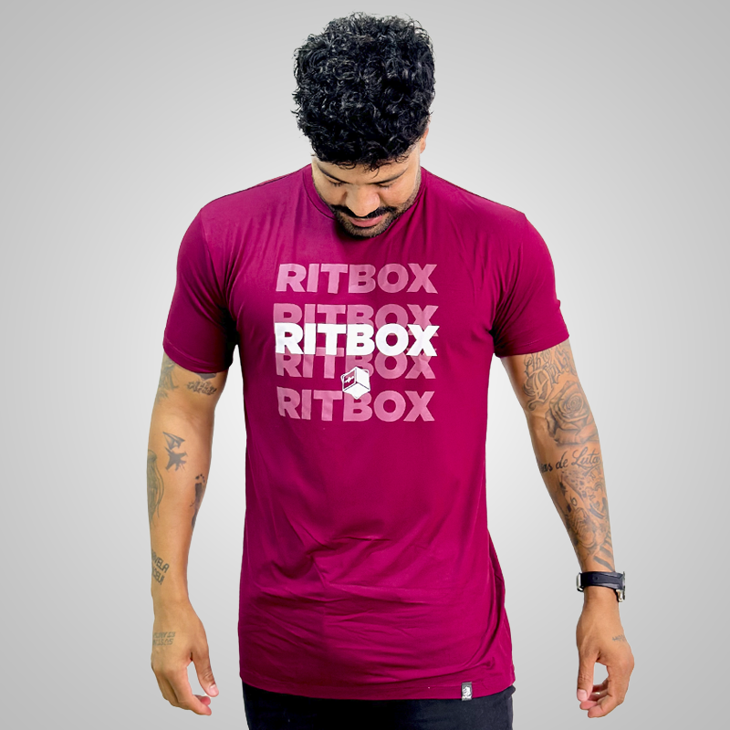 Camiseta Bordô Ritbox