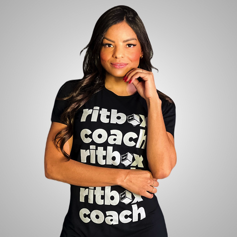 Camiseta Preta Coach Ritbox