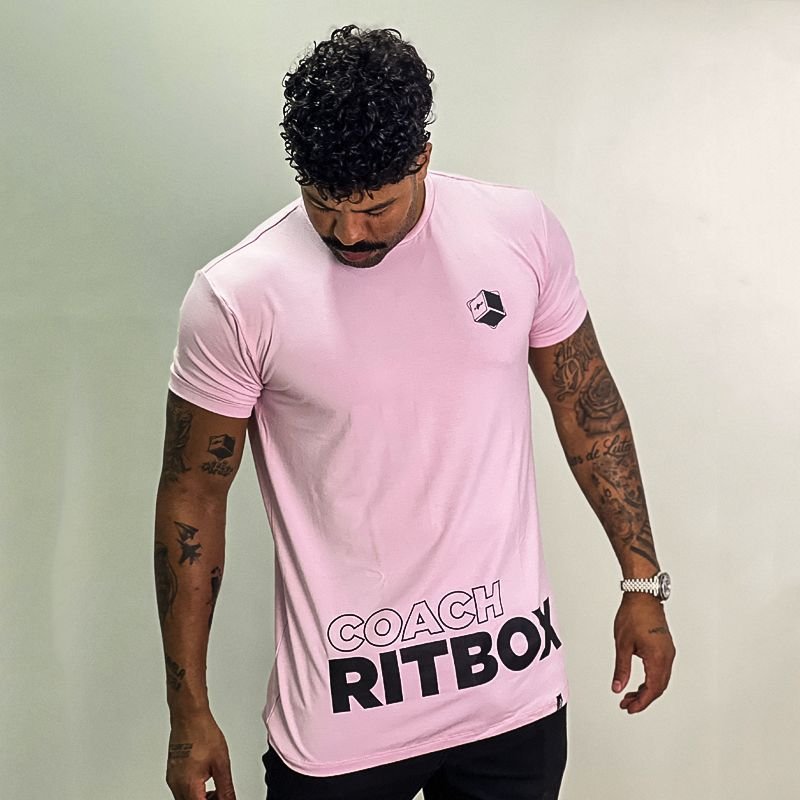 Camiseta Rosa Coach Ritbox