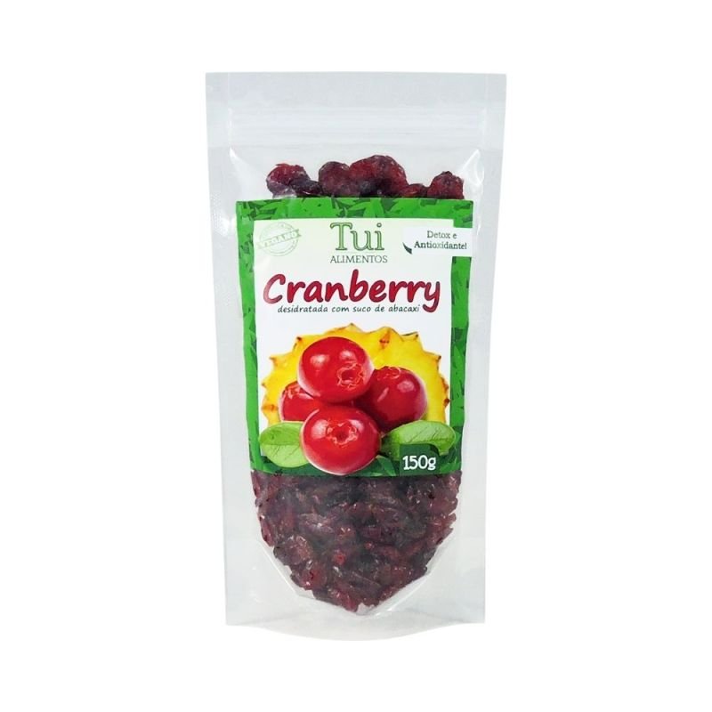 Cranberry Desidratada com Suco de Maçã 100g