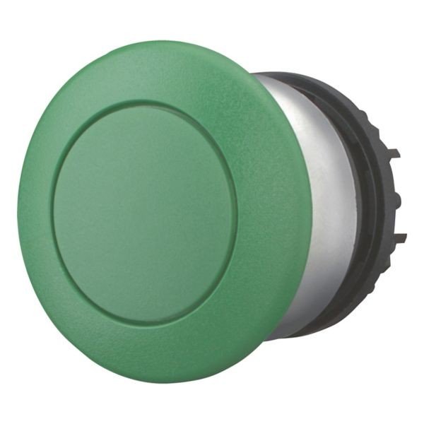 Botão Cogumelo Frontal Verde c/ Ret. M22-DRP-G Eaton