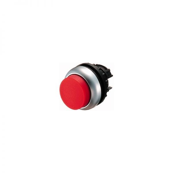 Botão Raso Frontal Estendido Vermelho c/ Ret. M22S-DRH-R Eaton