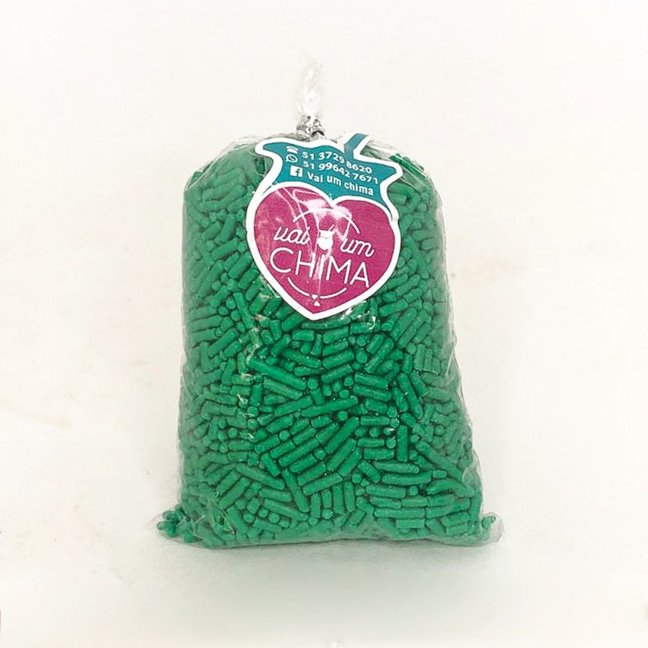 Refil Confete granulado verde