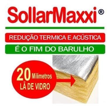 MANTA TERMO ACUSTICA SOLARMAXXI PRO 2CM COM 1,20 LARGURA BRASILIT (627100004)