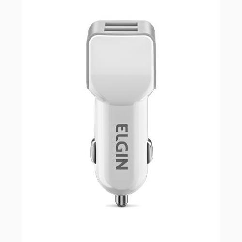 CARREGADOR USB VEICULAR 12V,S 2A/10W ELGIN (46RCV2USB000)