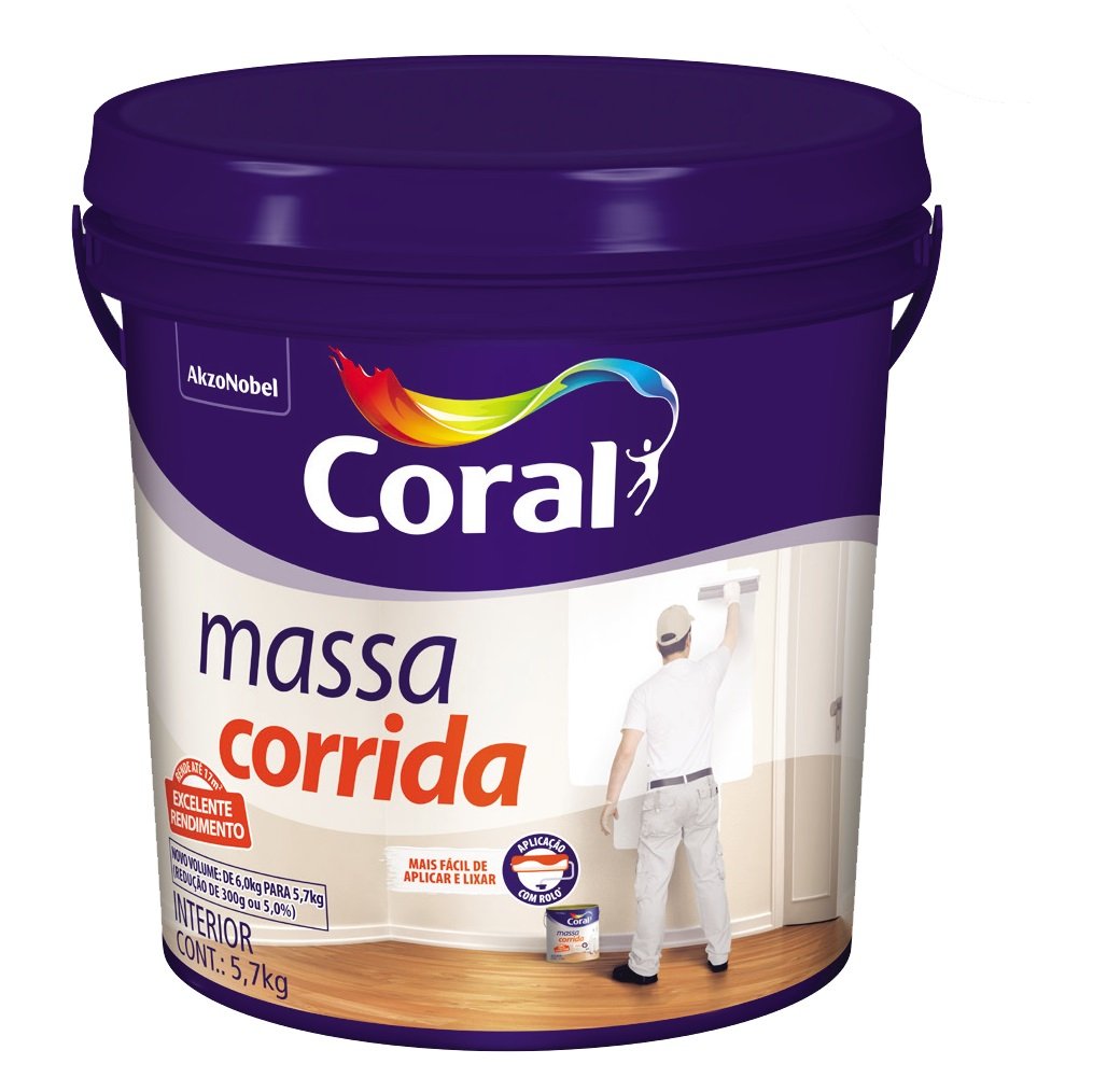 CORAL MASSA CORRIDA 5,7KG (5777545)